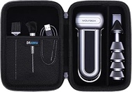 Dust Blower Case Compatible with WOLFBOX MF100 Electric Air Duster, Black Carrying Storage Bag