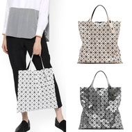 [AT] Issey Miyake Packs10Grid10*10insEasy Matching Tote Bag Summer Plaid Handbag Women's Large Capacity Shopping Bag ITC