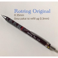 Terbaru 0.35mm Rotring Pensil Mekanik Rotring Tikky Mechanical Drawing