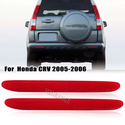 Car Bumper Reflector Lights For Honda CRV 2005 2006 For Acura TSX Euro According CL7 CL9 2004-2008 R