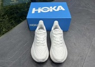 全新正貨🌟HOKA ONE ONE Clifton 9 減震防滑耐磨 低幫 跑步鞋 女款 白色