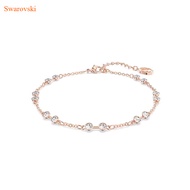 Swarovski Remix Crystal Bracelet for Women 925 Sterling Silver Rose Gold Fashion Jewelry Adjustable