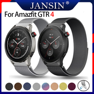 Đồng hồ thông minh cho Amazfit GTR 4 dây đeo bằng thép không gỉ Vòng đeo tay milan cho amazfit gtr 4