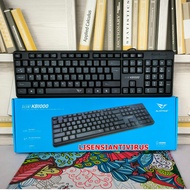 Alcatroz Office Keyboard Silent KB1000 USB Wired Keyboard Alcatroz