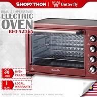 BUTTERFLY Electric Oven BEO-5236A (36L) Separate Upper Lower Temperature Control Rotisserie Convection Fermentation