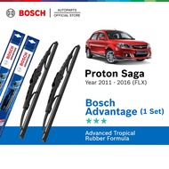 Bosch Clear Advantage U Hook Wiper Set for Proton Saga FL/FLX (BCA22"/BCA17")