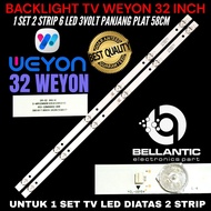 WEYON 32 INCH 6LED 3VOLT LED TV BACKLIGHT