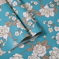 MAWAR Tosca Rose Wall Paper 7m to 8m x 45cm