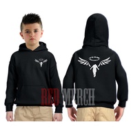 TOKYO REVENGERS VALHALLA TEAM KIDS HOODIE - Red Merch