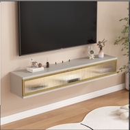 Tv Console Cabinet High TV Console Cabinet With Storage TV Console Cabinet Wood Light Luxury Solid Wood Wall-Mounted TV Cabinet Simple Style Detachable 电视柜