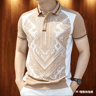 Men Polo Shirt for Men Clothing Business Casual Style Polo shirt Minimalist Clothing Tops Oversized 