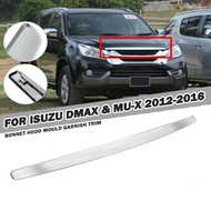 Auto Front Bumper Grille Chrome hood Moulding for isuzu DMAX 2011 2012 2013 2014 2015 2016 MUX 2012 