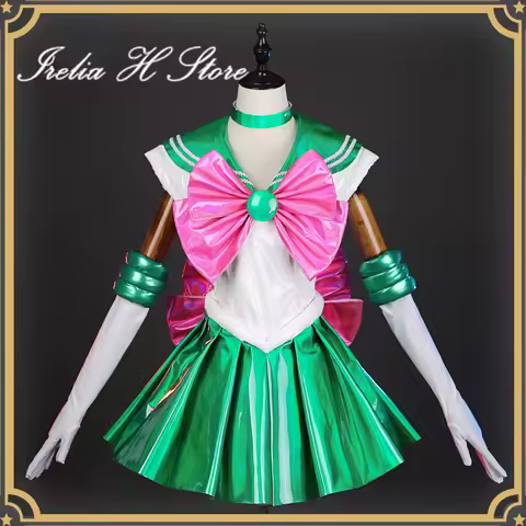 Irelia H Store Sailor Moon 30th Anniversary Kino Makoto Cosplay Costume for women Sailor Jupiter Dre
