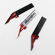 【Acura】3D Metal Car Side Fender Badge Rear Trunk Emblem Sticker for Acura A-SPEC Aspec MDX TL TSX TL