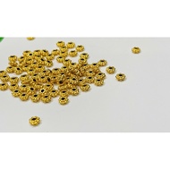 Flower panel 4 cups 24 Carat9999 - luxurious, beautiful and durable - Genuine AU9999 gold with compl