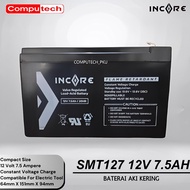 Incore UPS Battery 12V 7.5Ah UPS Battery | Battery UPS | 12 Volt 7.5 A battery | Incore Dry Battery