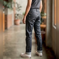 Celana Jeans Selvedge Pria Celana Panjang Denim 15 oz 26 27 28 29 30 31 32 33 34 35 36 37 38