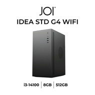 JOI IDEA STD WIFI G4 DESKTOP PC ( CORE i3-14100, 8GB, 512GB, Intel, W11P )