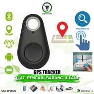 Smart Bluetooth Alaram Mini GPS Tracker Wireless Gantungan Kunci Key Finder Alat Pecari Lokasi Posis