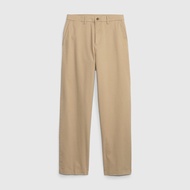 Gap | กางเกงขาหลวมทรงกว้างผ้าทวิลใส่สบาย