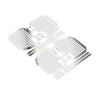 for 1/10 RC Crawler Car MJX FOR H8H DEFENDER Accessories Metal Folding Side Window Net