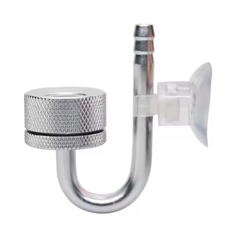 Aquarium CO2 Diffuser with Suction Cup Fish Tank CO2 Bubble Atomizer Reactor Solenoid Regulator Atom