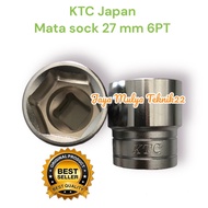 MATA KTC 27 mm 6PT 1/ 2 inch socket wrench 27 mm KTC Japan socket wrench Original B4-27 / Workshop t