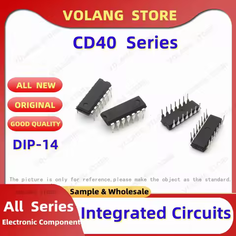 20pcs CD4001BE DIP-14 CD4011 CD40 Series IC Chipset CD4012 CD4013 CD4016 4047 CD4066 4068 4069 4070 