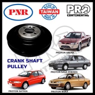 PNR PROTON WIRA SATRIA 1.3/1.5 SAGA ISWARA 12V ARENA CRANK SHAFT PULLEY (RUBBER/IRON)
