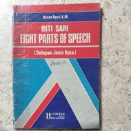 BOOK Hasan Basri AM Inti Sari EIGHT Parts Of Speech (Word Type Study)