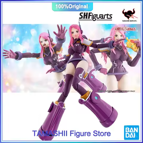 Original Bandai One Piece S.H.Figuarts Shf Jewelry Bonney Future Island Egghead PVC Action Figures M
