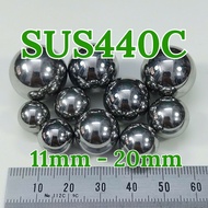 440C stainless steel ball (11-20 mm), precision grade G10, SUS440C stainless steel, high hardness, m