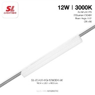 SL LIGHTING | Ultra-Thin Magnetic Track Light รางโคมไฟเเม่เหล็กเเบบบาง สีขาวเเละดำ