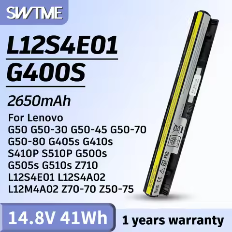 L12L4E01 G400S Laptop Battery for Lenovo G50 G50-30 G50-45 G50-70 G50-80 G405s G410s S410P S510P G50