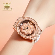 OLEVS 2024 resmi mode merek Santai jam tangan wanita elegan cewek terbaru anti air asli import mewah