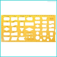 Nan K Resin Flow Chart Symbol Drafting Template Ruler Stencil Measuring Tool Student