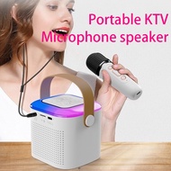 Mini Portable microphone audio integrated microphone home karaoke home wireless Bluetooth outdoor portable speaker box