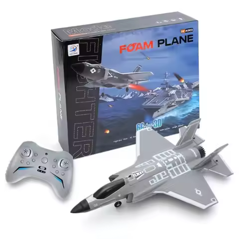 Remote Control 4 Channel F35 Aircraft Culvert Fighter Jet Brushless Motor Fixed Wing Foam Aircraft C