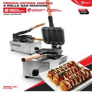 Fresco Hotdog Waffle Stick 4 Rolls Gas Machine Waffle Hotdog Stick