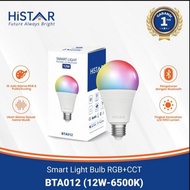 RGB LED Bulb Smart Lamp Bulb RGB + CCT 12 Watt Bluetooth