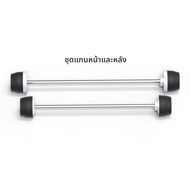 กันกระแทกบอลแกนล้อหน้าและหลังสำหรับ Kawasaki Ninja ZX-10R ZX-10RR 2016-2023 คาร์บอนไฟเบอร์ อุปกรณ์ตก