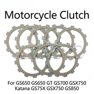 Clutch Plates GS650 For Suzuki GS650 GT GS700 GSX750 Katana GS75X GSX750 GS850 GS 700 650 Motorcycle