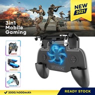 Gamepad SR 2000mAh Power Cooling Fan Gamepad Hand Grip for Mobile