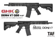 【TAF客製現貨+免運】GHK DD M4 V7 11.5吋 MFR V3 GBB (10吋M-LOK戰術護木)