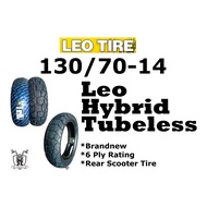 130/70-14 LEO HYBRID TUBELESS 6 PLY LEO TIRE BRANDNEW