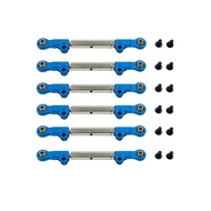 Adjustable Pull Rod for Hyper GO MJX 1/10 10208 V2 RC Car Metal Upgrade OP Accessories Parts