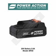 Power Action 20V Battery (BP20 & BP40)/ Battery Charges (BC20)