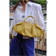 New dumpling bag 100% leather shoulder bag fashion handbag
