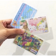 IC PVC ID Holder Transparent /  𝐖𝐚𝐭𝐞𝐫𝐩𝐫𝐨𝐨𝐟 Transparent PVC Card Cover Cardholder