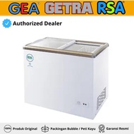 Chest Freezer Box Sliding Rsa Xs-200 Freezer Sliding Kaca Flat
